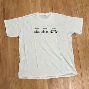 Port and Company White City Graphic Tee
